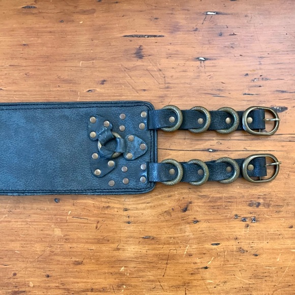 Free People Easy Rider Wide Waist Belt - Picture 4 of 8